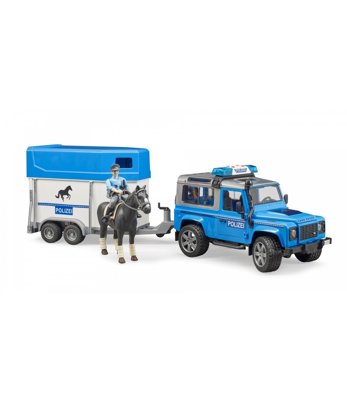 jucarie-masina-de-politie-land-rover-cu-remorca-transport-cai-si-figurina-politist-pe-cal-bruder-02588 (1)